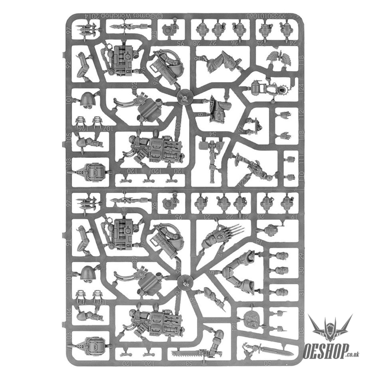 Warhammer 40,000 Space Marines: Devastator Squad 48-15 Tabletop Wargame