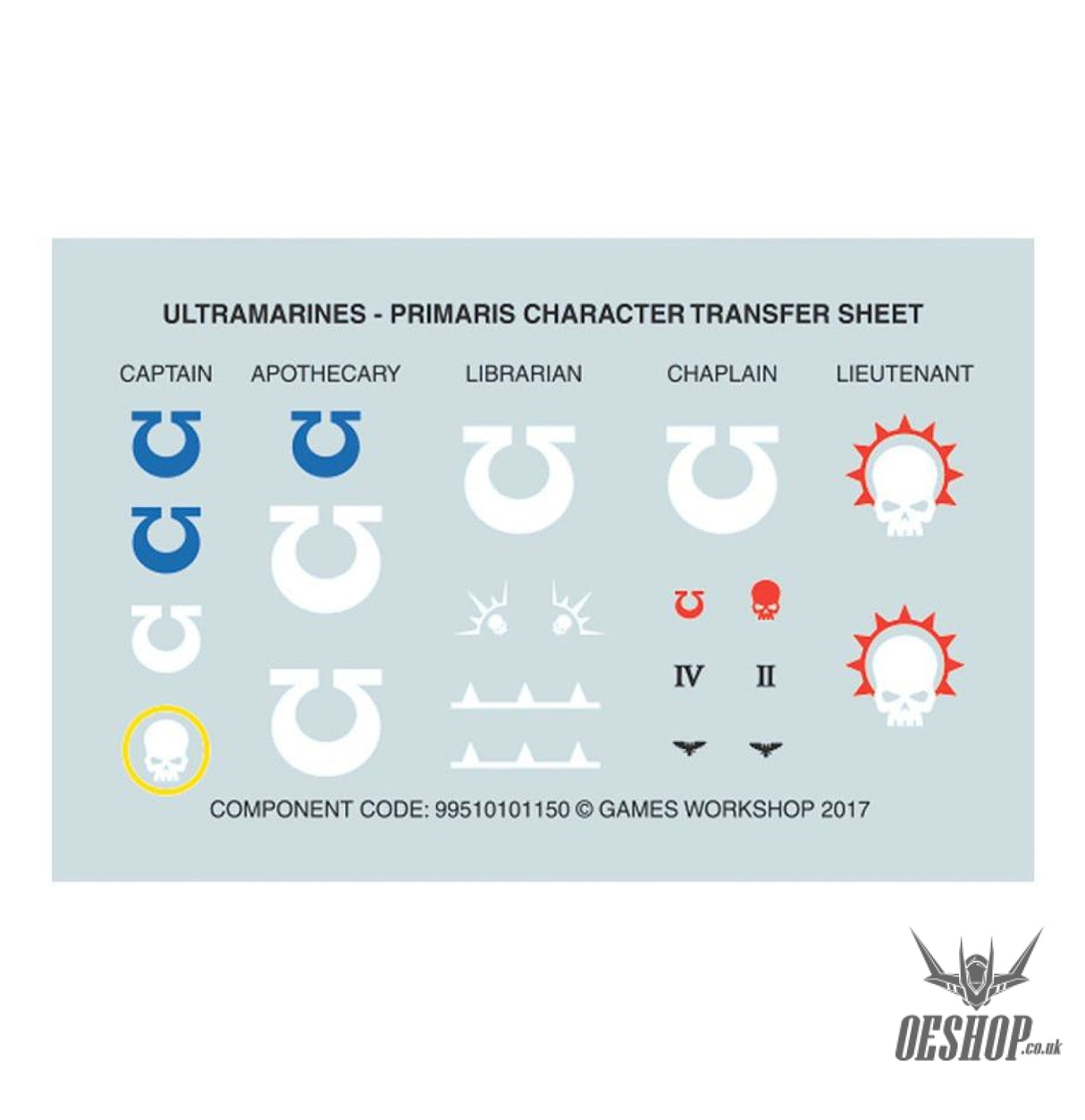 Warhammer 40,000 Space Marines: Primaris Apothecary 48-60 Tabletop Wargame