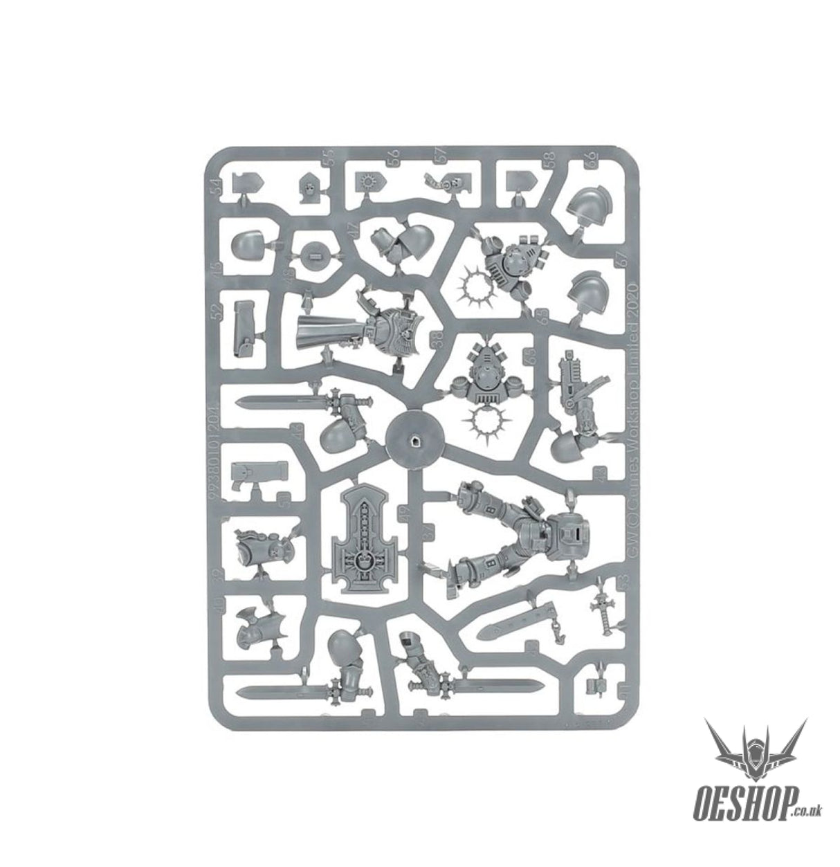 Warhammer 40,000 Space Marines: Primaris Bladeguard Veterans 48-44 Tabletop Wargame