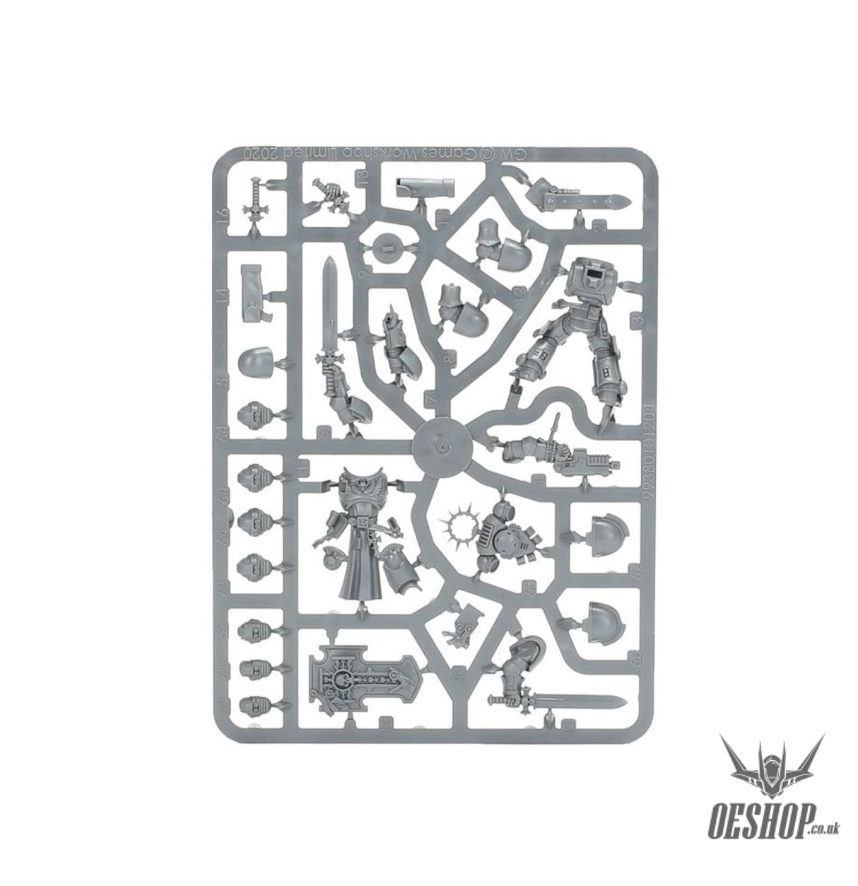 Warhammer 40,000 Space Marines: Primaris Bladeguard Veterans 48-44 Tabletop Wargame