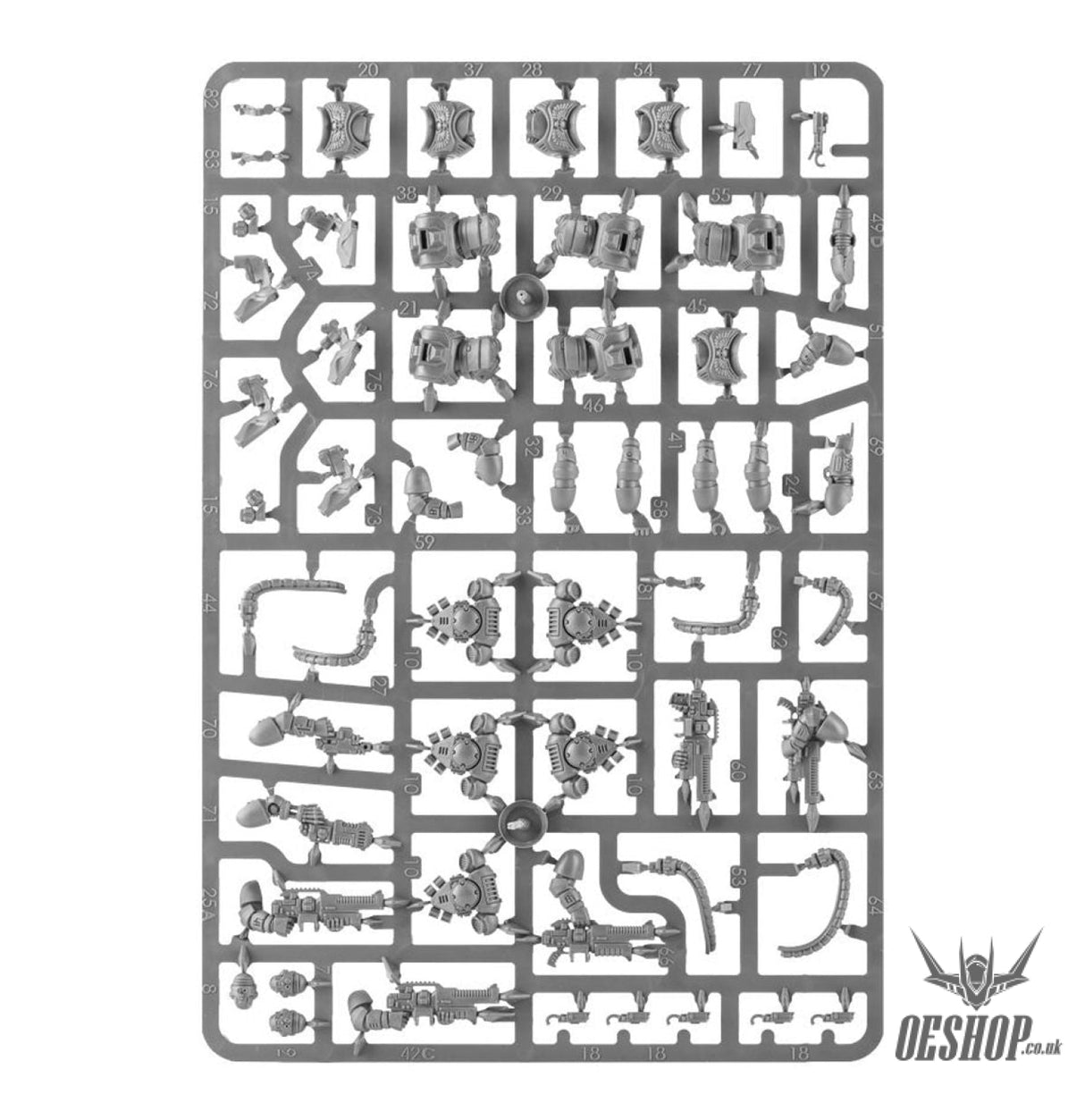 Warhammer 40,000 Space Marines: Primaris Hellblasters 48-76 Tabletop Wargame