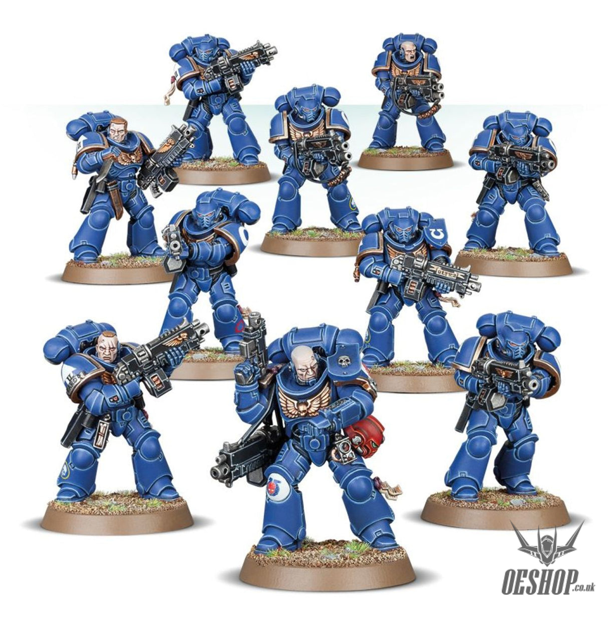 Warhammer 40,000 Space Marines: Primaris Intercessors 48-75 Tabletop Wargame