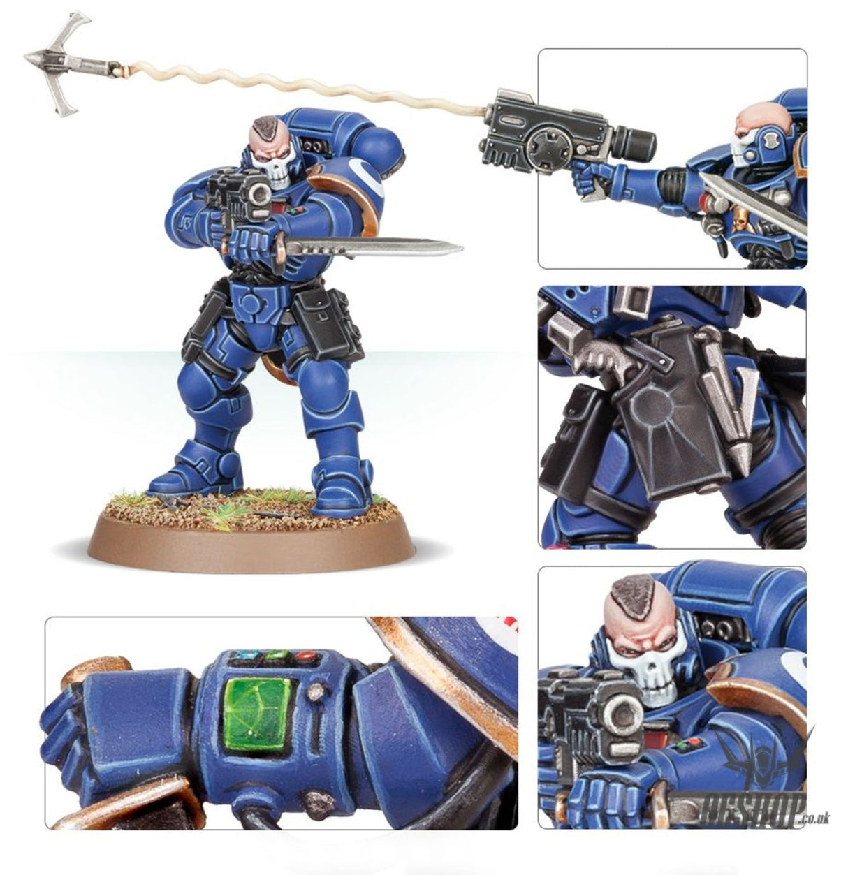 Warhammer 40,000 Space Marines: Primaris Reivers 48-71 Tabletop Wargame
