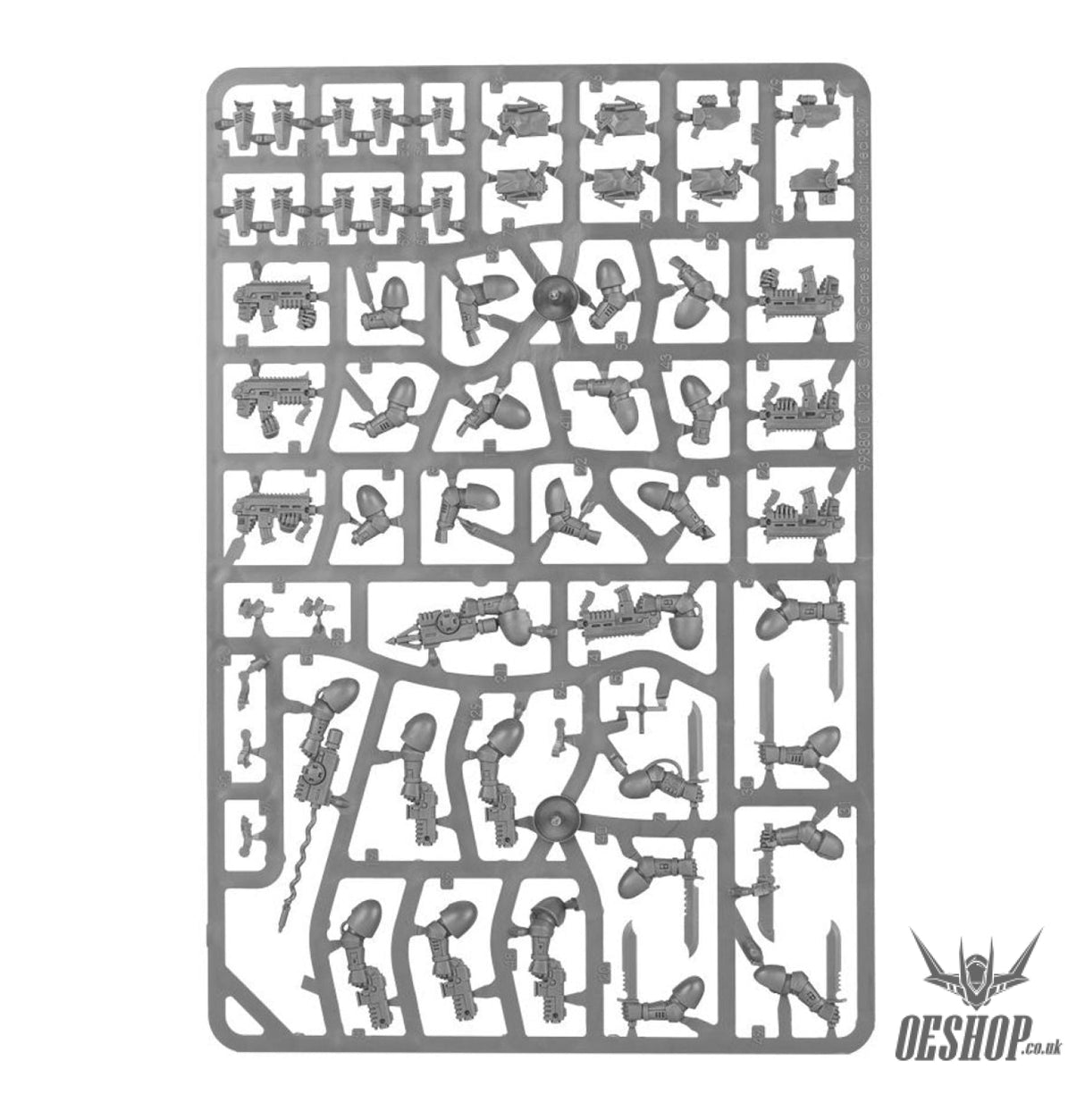 Warhammer 40,000 Space Marines: Primaris Reivers 48-71 Tabletop Wargame