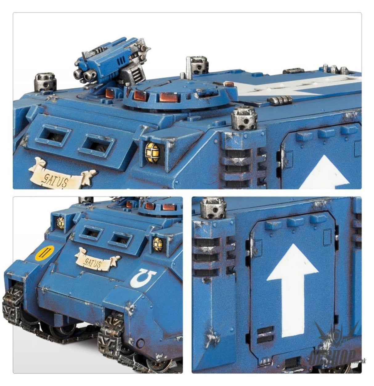 Warhammer 40,000 Space Marines: Razorback 48-21 Tabletop Wargame