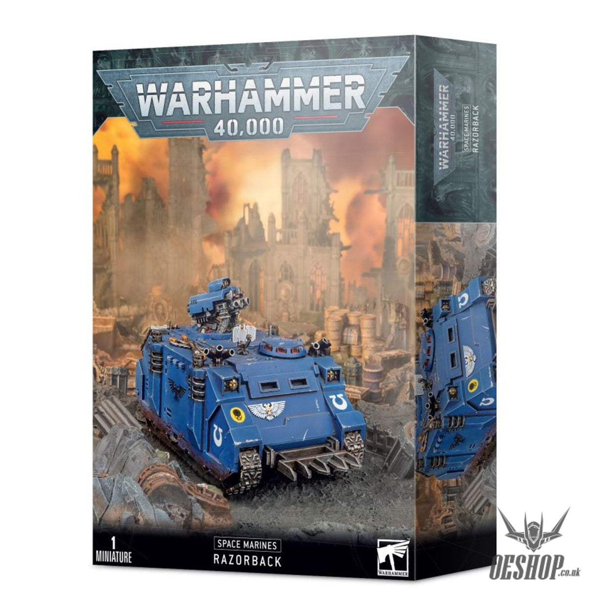 Warhammer 40,000 Space Marines: Razorback 48-21 Tabletop Wargame