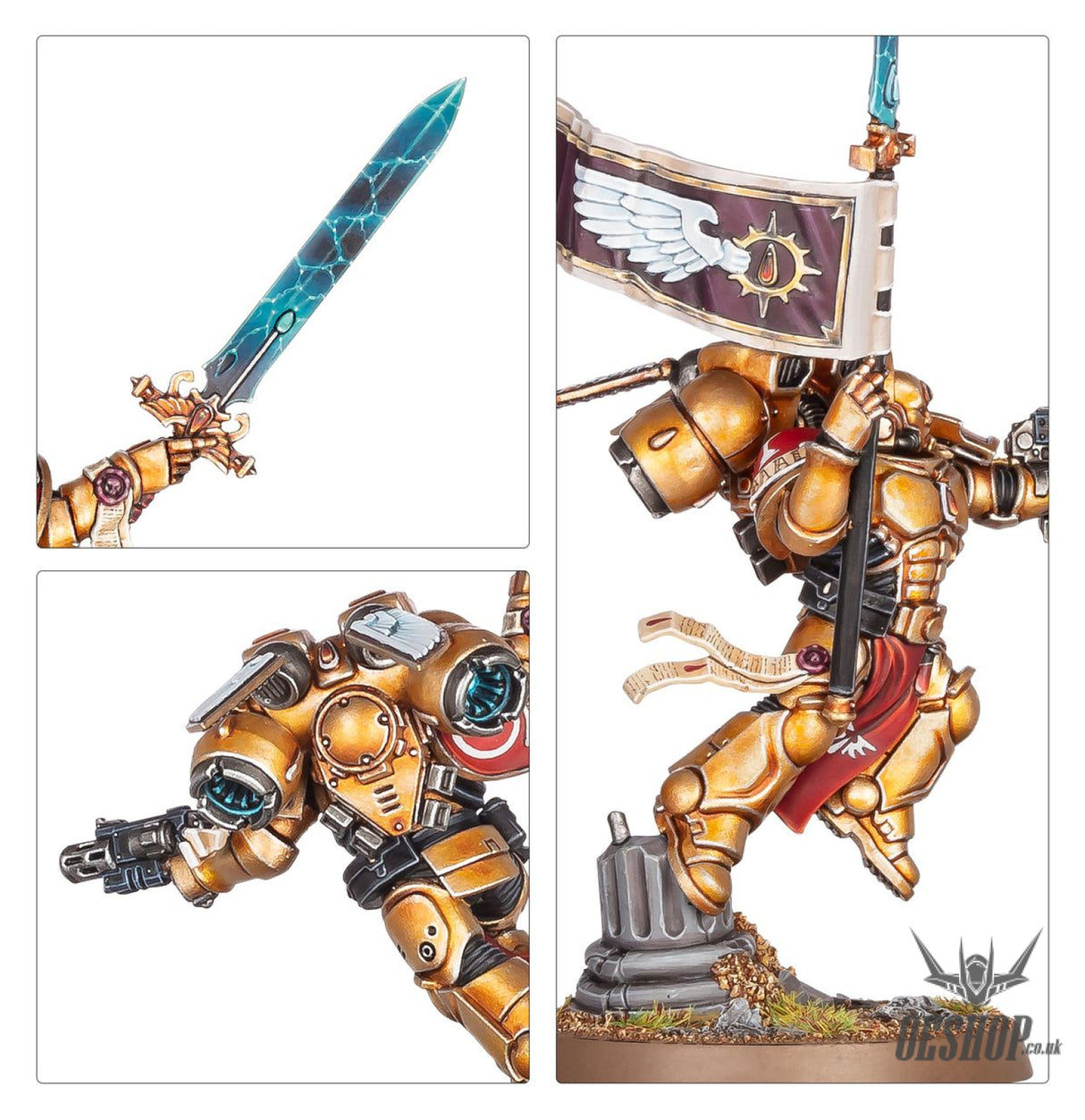 Warhammer 40,000 Space Marines: Sanguinary Guard 41-31 Tabletop Wargame