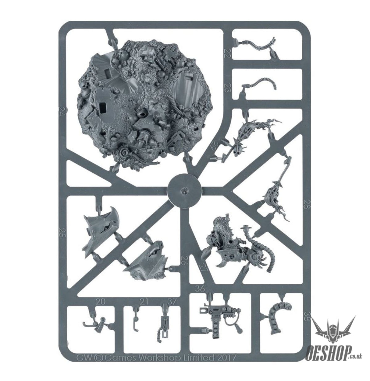 Warhammer 40,000 Space Marines: Ultramarines Roboute Guilliman 55-20 Tabletop Wargame