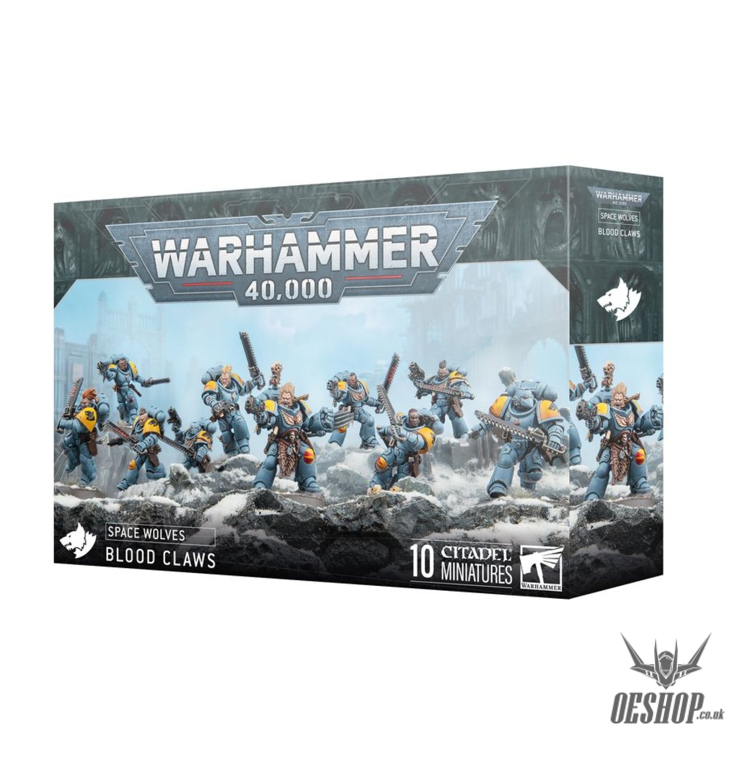 Warhammer 40,000 Space Wolves: Blood Claws 53-08 Tabletop Wargame