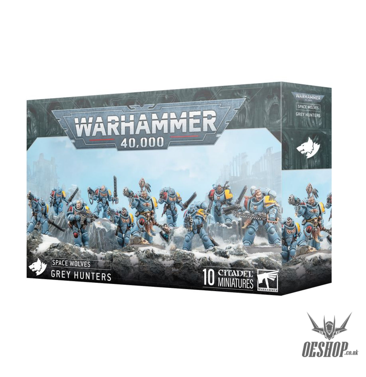 Warhammer 40,000 Space Wolves: Grey Hunters 53-21 Tabletop Wargame