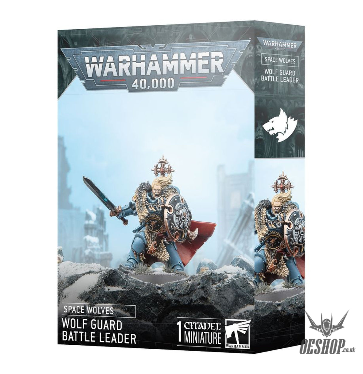 Warhammer 40,000 Space Wolves: Wolf Guard Battle Leader 53-31 Tabletop Wargame