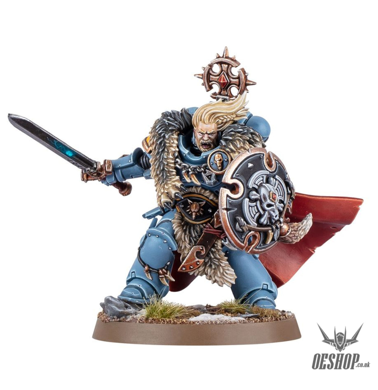 Warhammer 40,000 Space Wolves: Wolf Guard Battle Leader 53-31 Tabletop Wargame