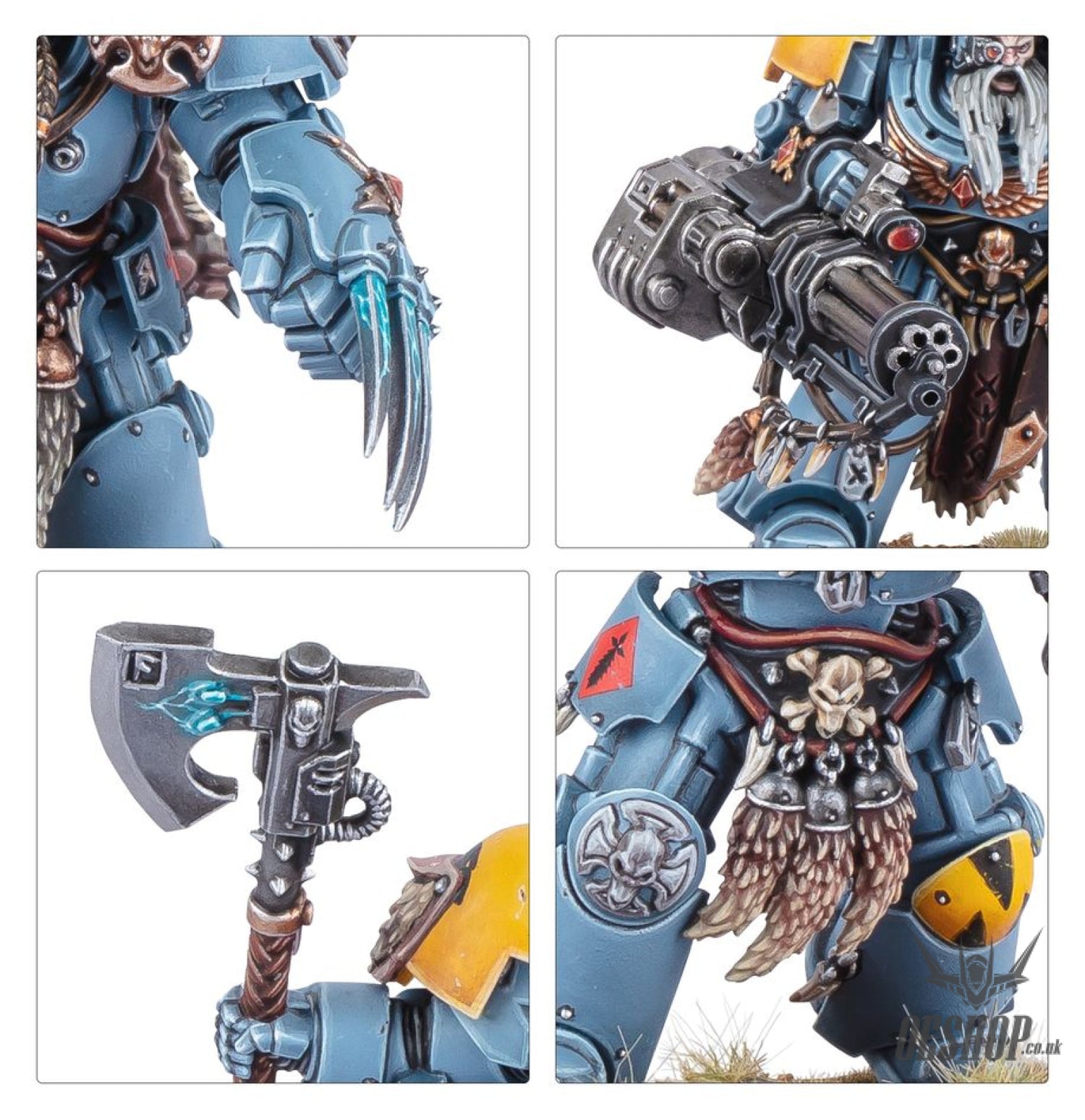Warhammer 40,000 Space Wolves: Wolf Guard Terminators 53-36 Tabletop Wargame