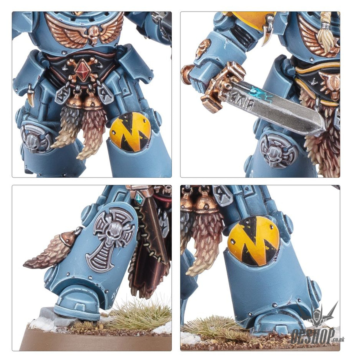 Warhammer 40,000 Space Wolves: Wolf Guard Terminators 53-36 Tabletop Wargame