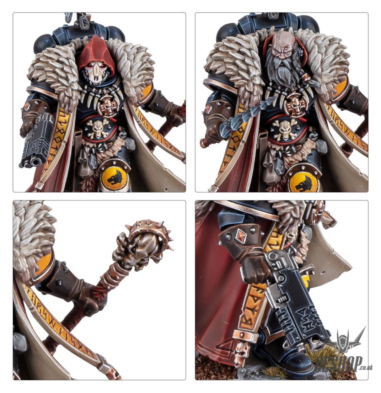 Warhammer 40,000 Space Wolves: Wolf Priest 53-32 Tabletop Wargame