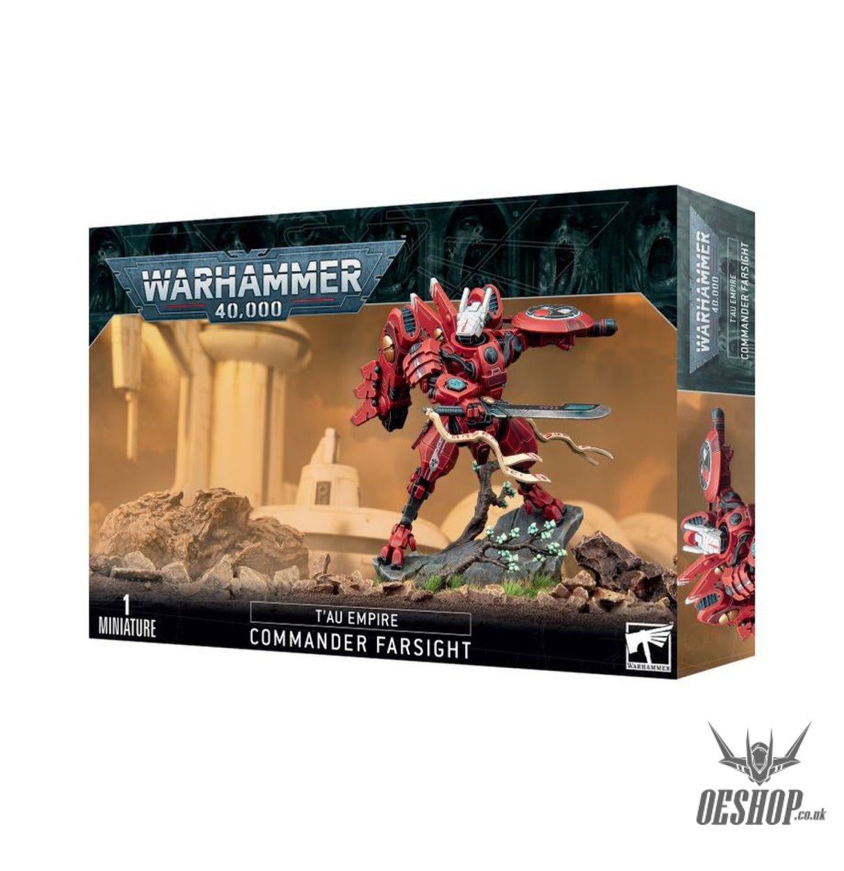 Warhammer 40,000 T’au Empire: Commander Farsight 56-41 Tabletop Wargame