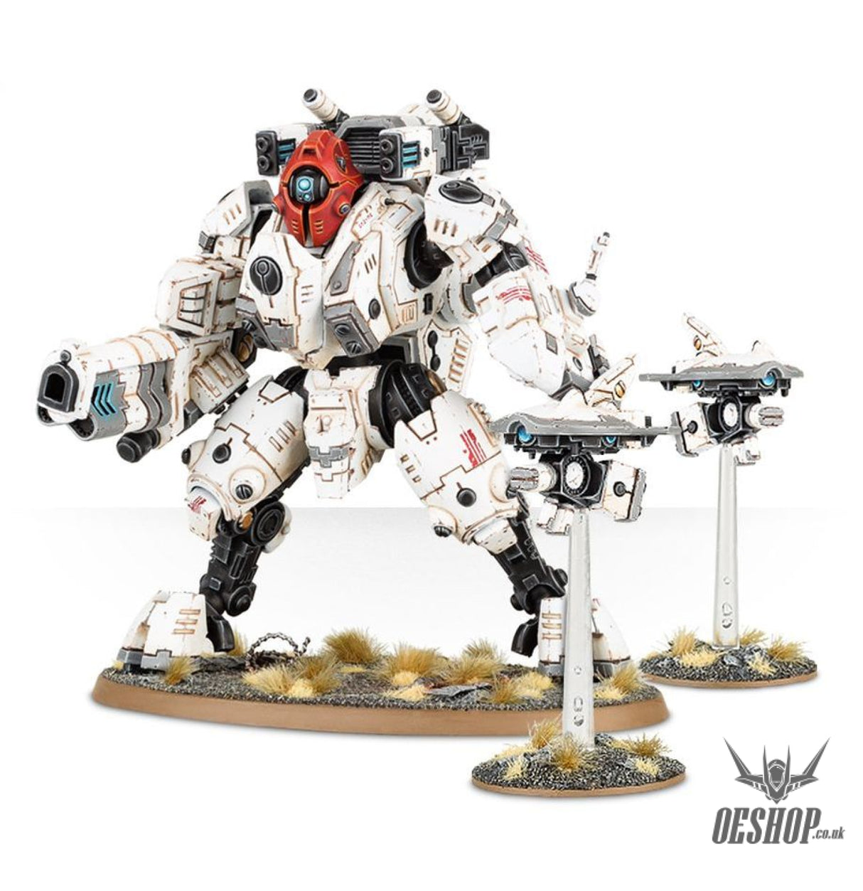 Warhammer 40,000 T’au Empire: Ghostkeel Battlesuit 56-20 Tabletop Wargame