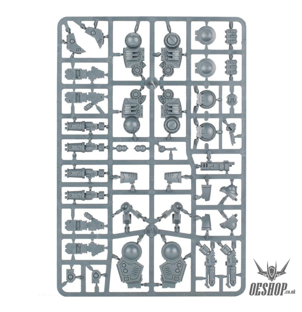 Warhammer 40,000 T’au Empire: Ghostkeel Battlesuit 56-20 Tabletop Wargame
