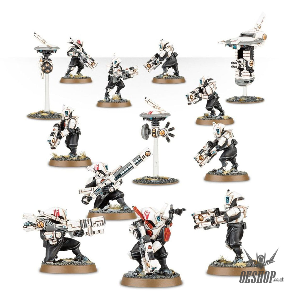 Warhammer 40,000 T’au Empire: Pathfinder Team 56-09 Tabletop Wargame