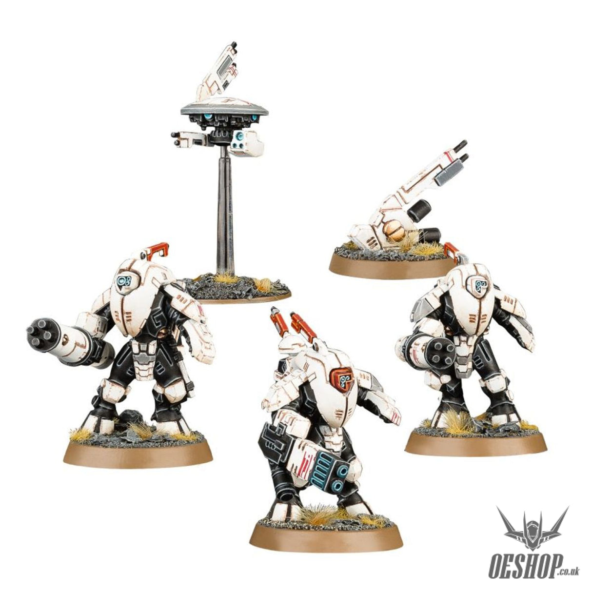 Warhammer 40,000 T’au Empire: Stealth Battlesuits 56-14 Tabletop Wargame