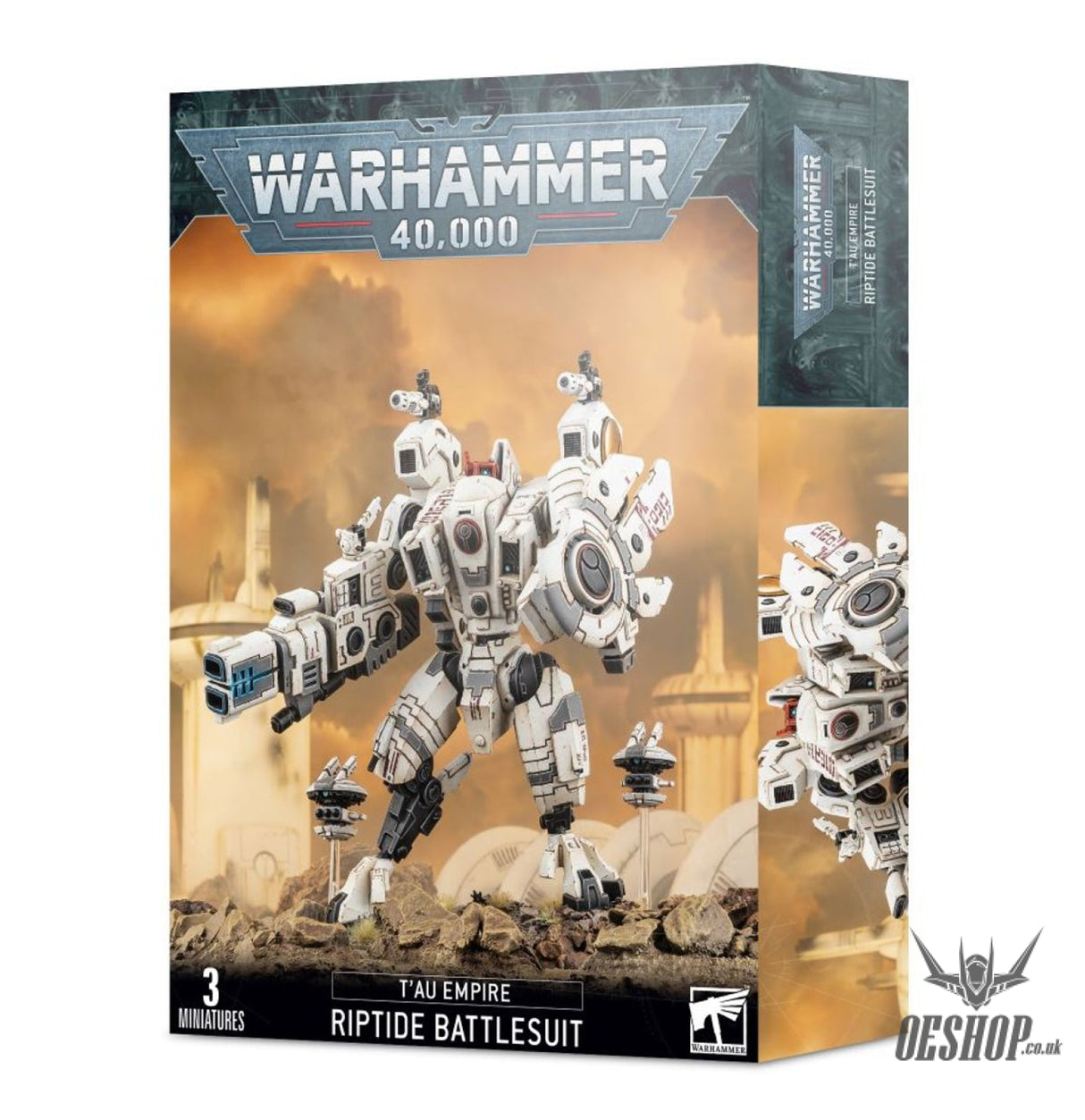 Warhammer 40,000 T’au Empire: XV104 Riptide Battlesuit 56-13 Tabletop Wargame