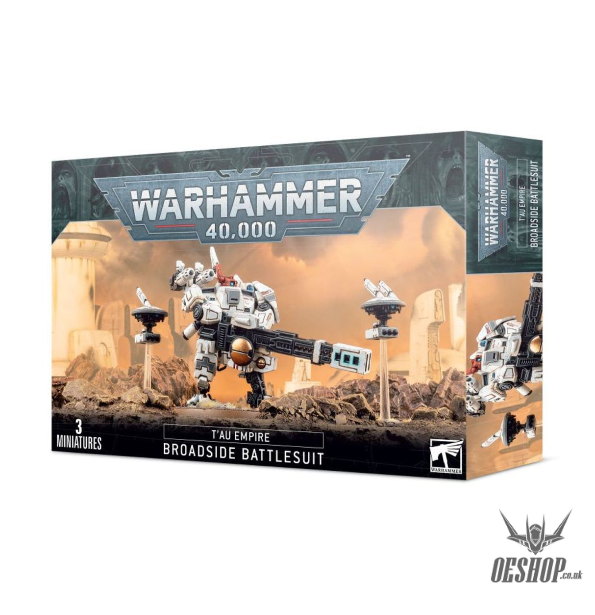 Warhammer 40,000 T’au Empire: XV88 Broadside Battlesuit 56-15 Tabletop Wargame