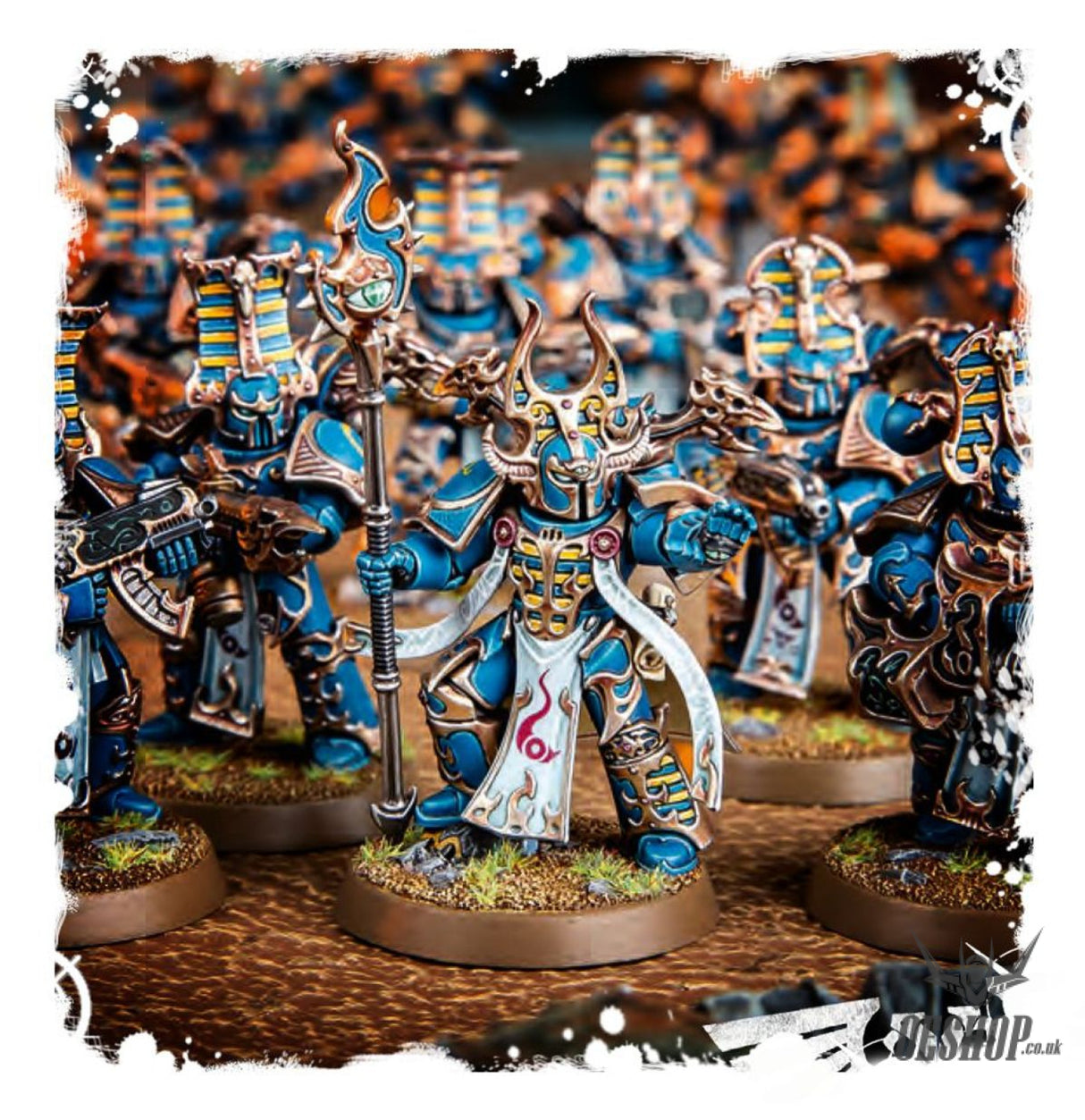 Warhammer 40,000 Thousand Sons: Rubric Marines 43-35 Tabletop Wargame
