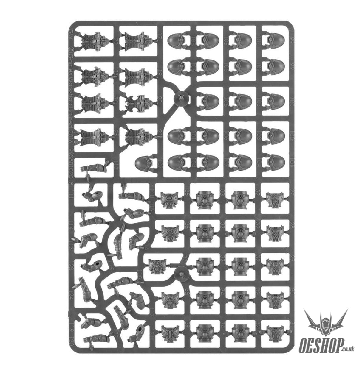 Warhammer 40,000 Thousand Sons: Rubric Marines 43-35 Tabletop Wargame