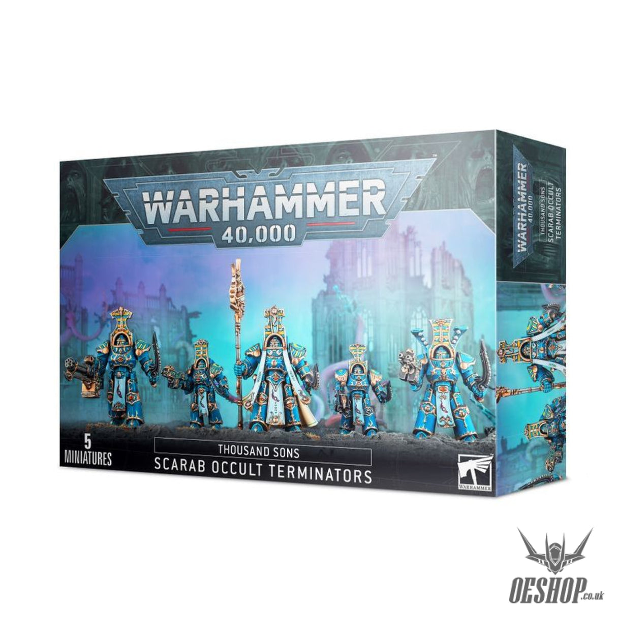 Warhammer 40,000 Thousand Sons: Scarab Occult Terminators 43-36 Tabletop Wargame