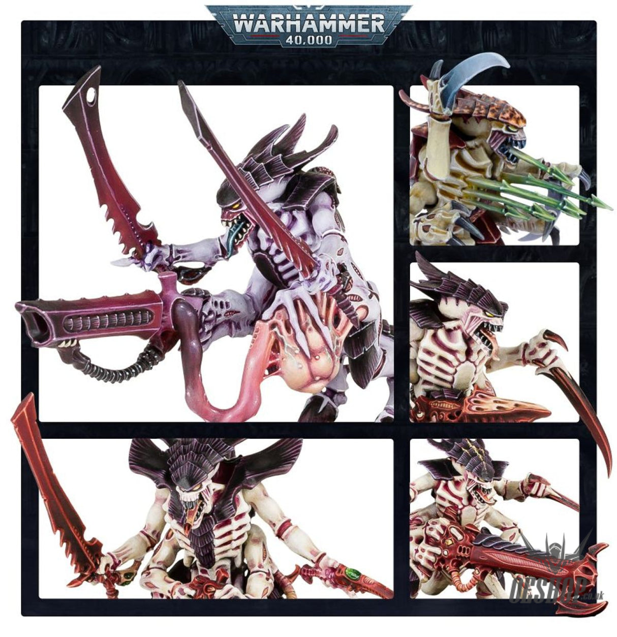 Warhammer 40,000 Tyranids: Tyranid Warriors 51-18 Tabletop Wargame