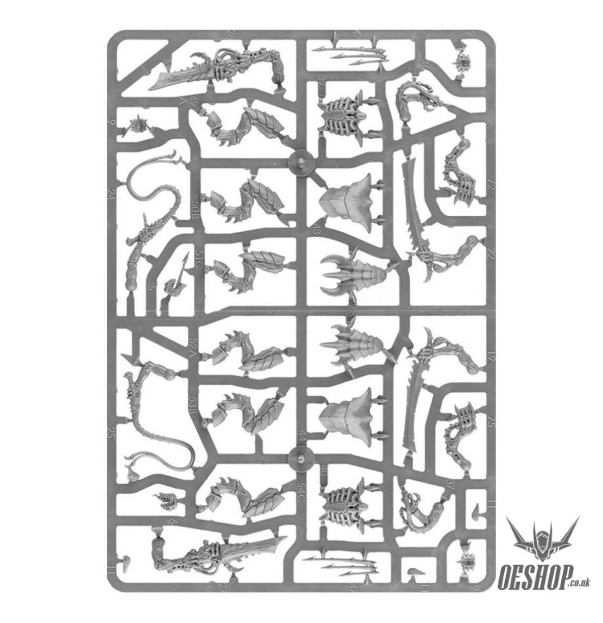 Warhammer 40,000 Tyranids: Tyranid Warriors 51-18 Tabletop Wargame