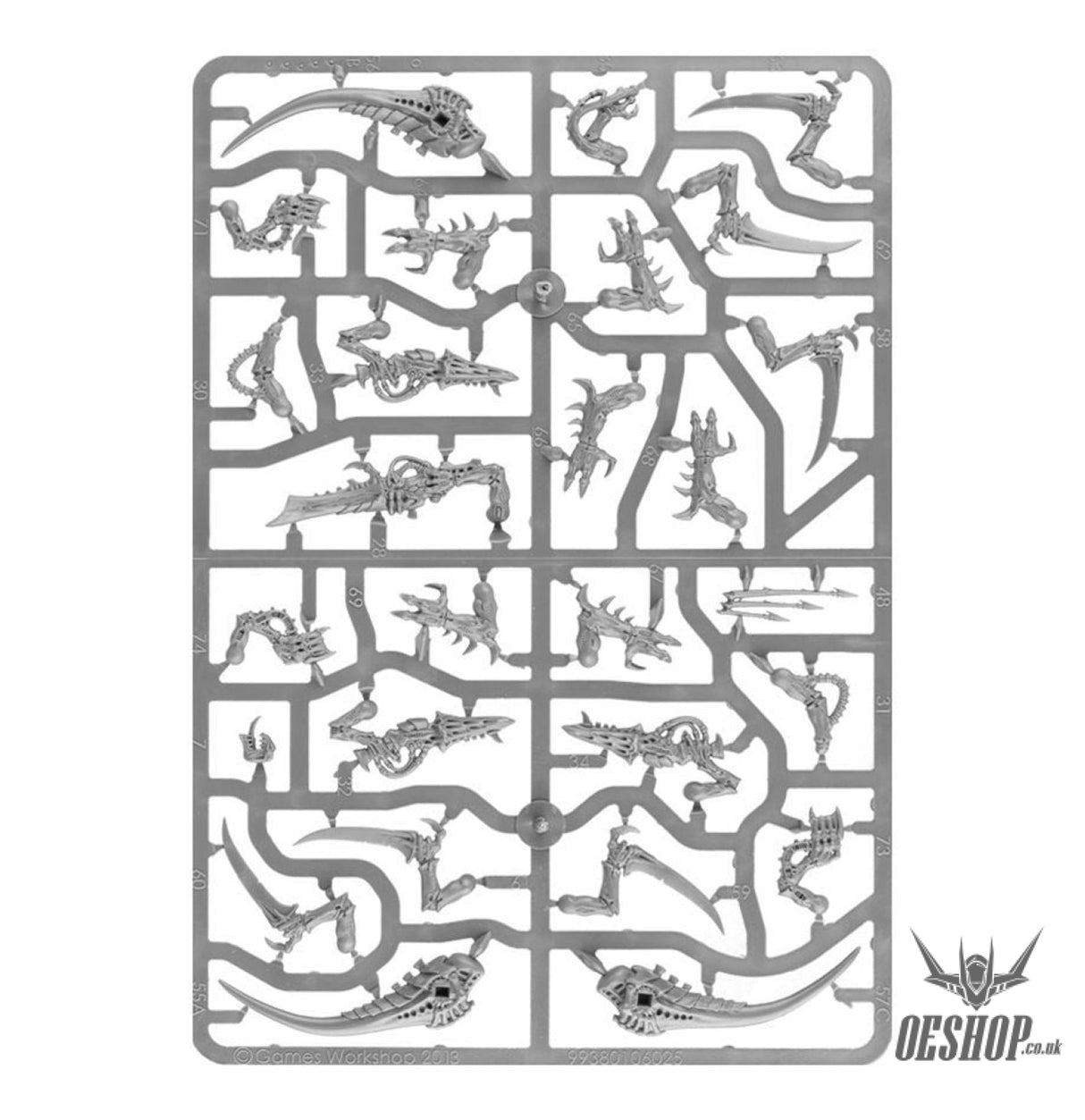 Warhammer 40,000 Tyranids: Tyranid Warriors 51-18 Tabletop Wargame