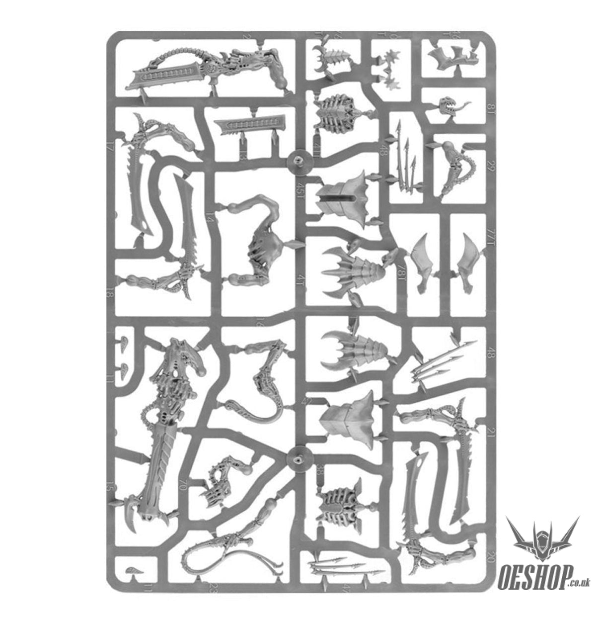 Warhammer 40,000 Tyranids: Tyranid Warriors 51-18 Tabletop Wargame