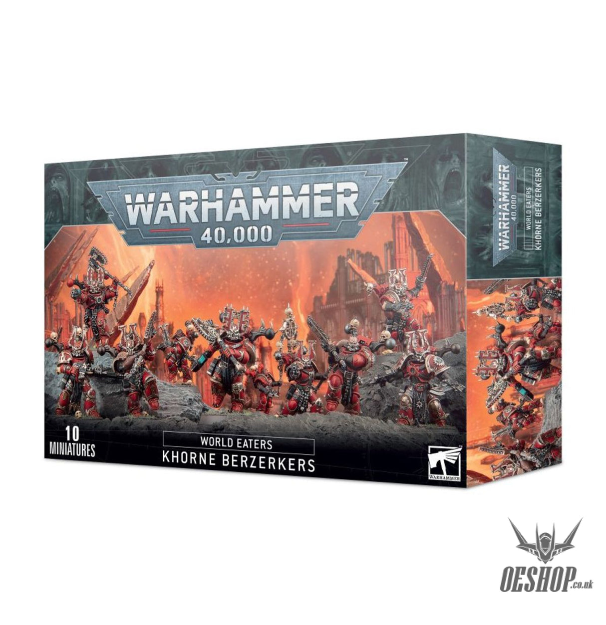 Warhammer 40,000 World Eaters: Khorne Bezerkers 43-10 Tabletop Wargame
