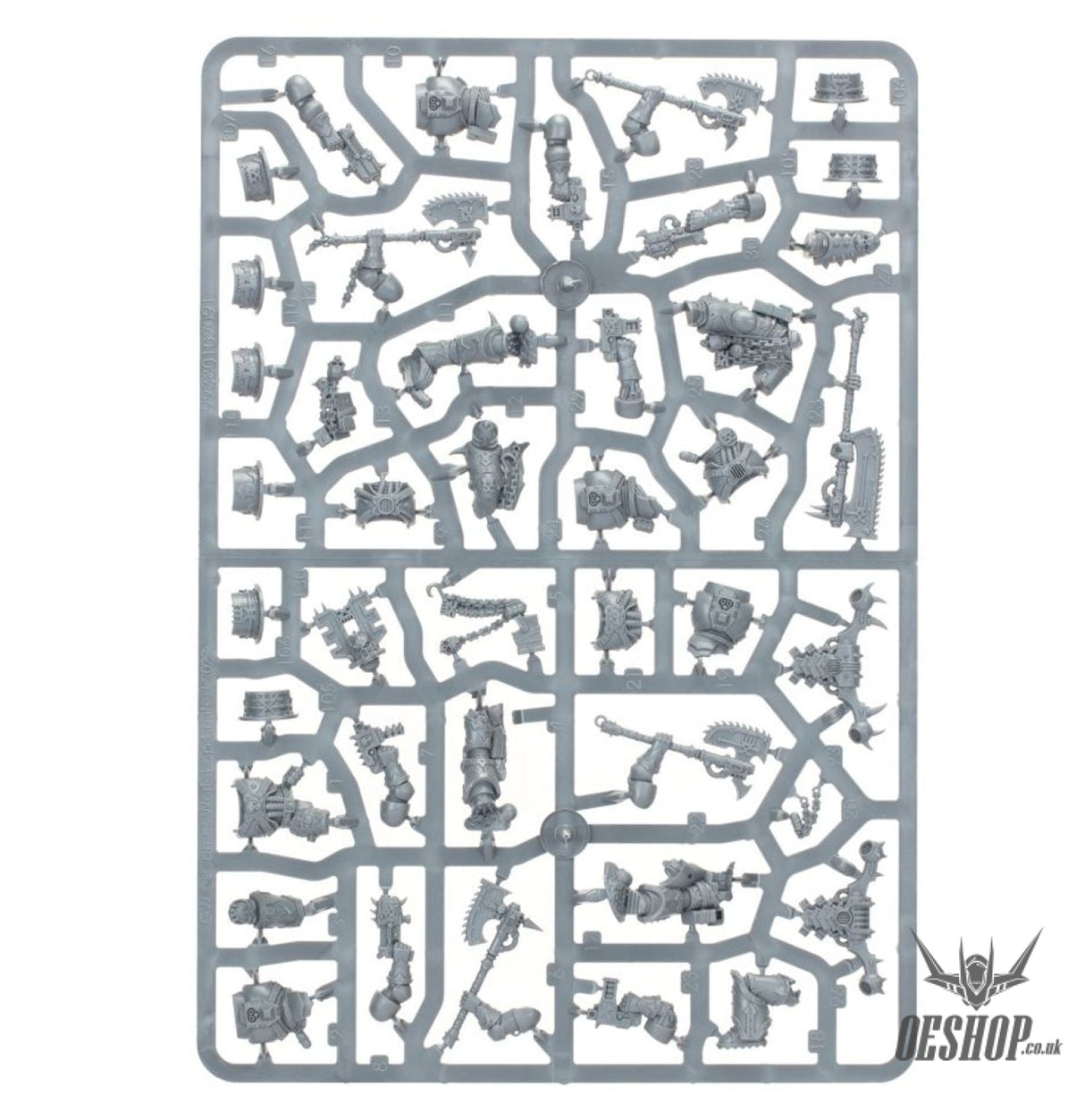 Warhammer 40,000 World Eaters: Khorne Bezerkers 43-10 Tabletop Wargame