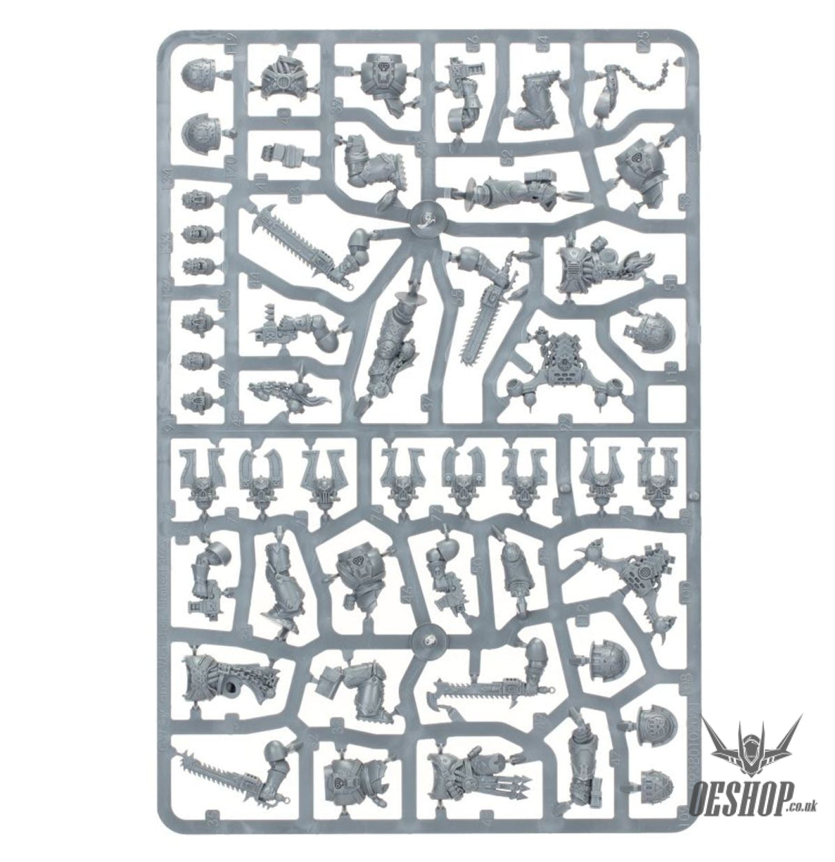 Warhammer 40,000 World Eaters: Khorne Bezerkers 43-10 Tabletop Wargame