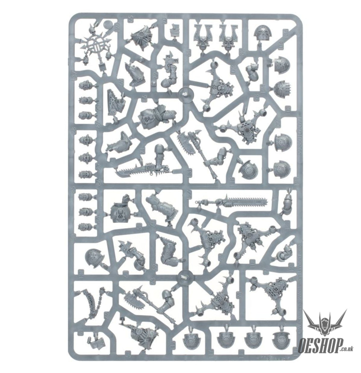 Warhammer 40,000 World Eaters: Khorne Bezerkers 43-10 Tabletop Wargame