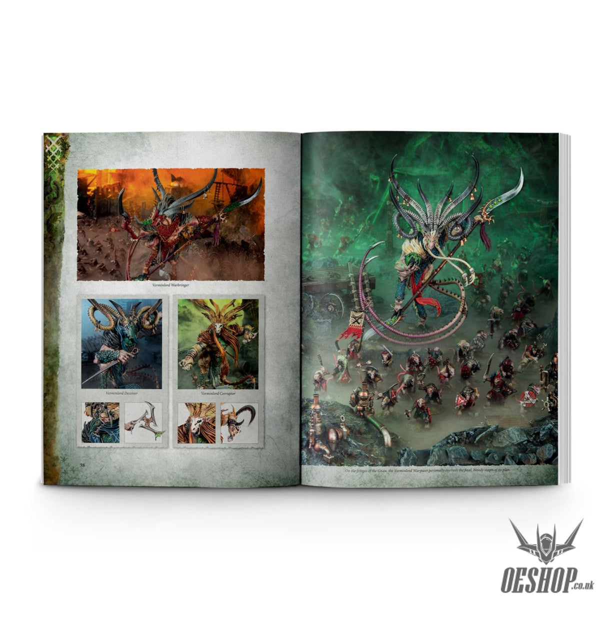 Warhammer Age of Sigmar Chaos Battletome: Skaven (English) 90-24 Tabletop Wargame