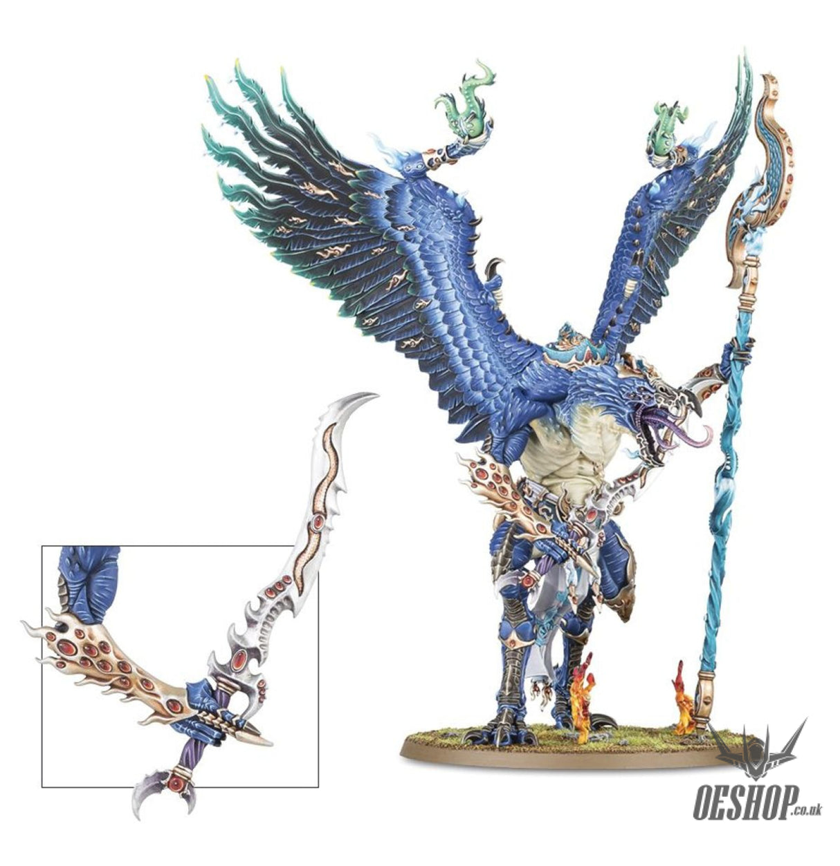Warhammer Age Of Sigmar Chaos Daemons: Desciples of Tzeentch - Lord of Change 97-26 Tabletop Wargame