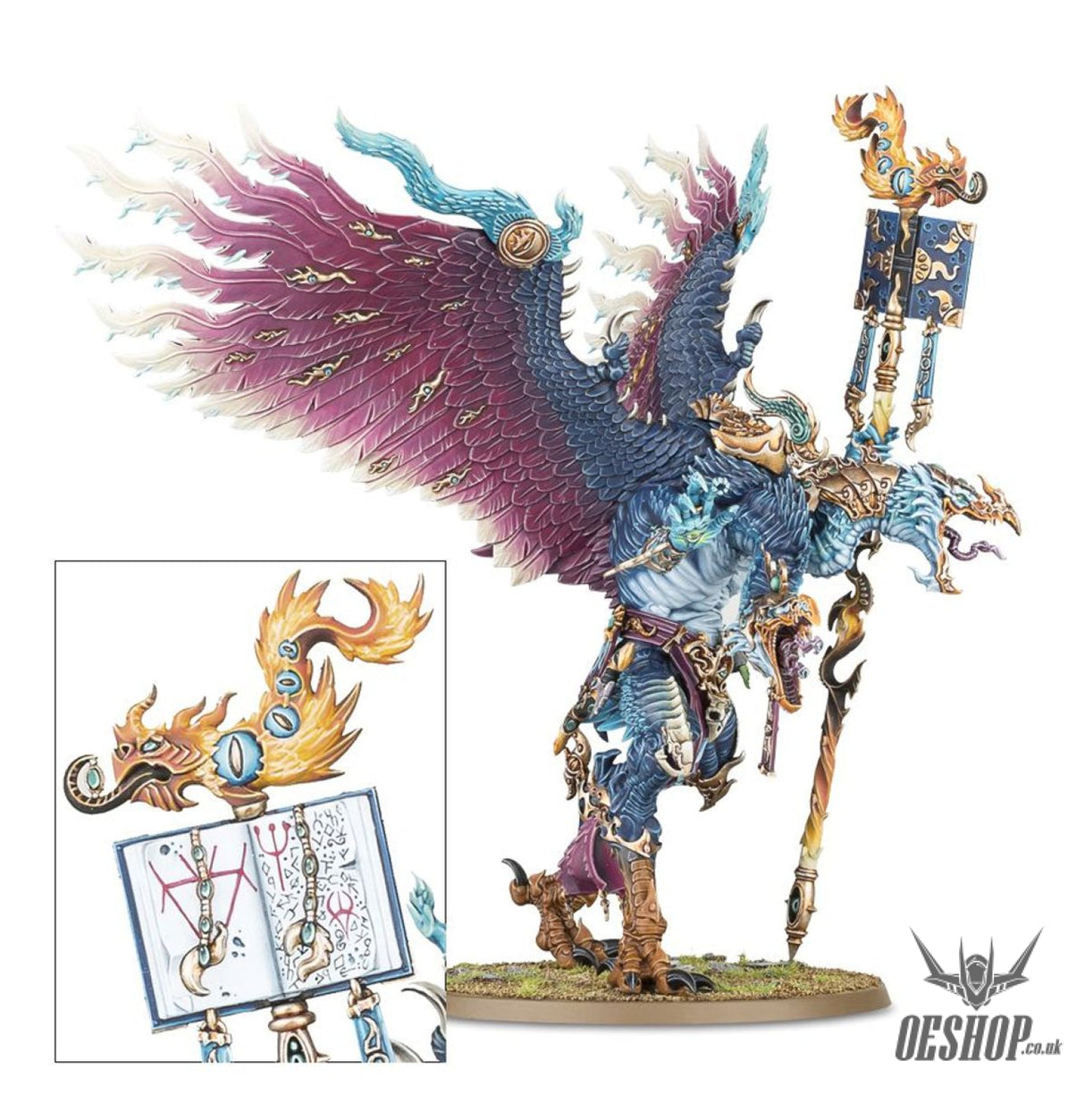 Warhammer Age Of Sigmar Chaos Daemons: Desciples of Tzeentch - Lord of Change 97-26 Tabletop Wargame