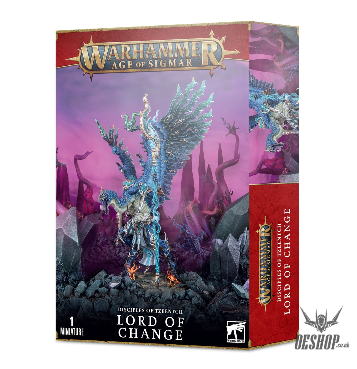 Warhammer Age Of Sigmar Chaos Daemons: Desciples of Tzeentch - Lord of Change 97-26 Tabletop Wargame