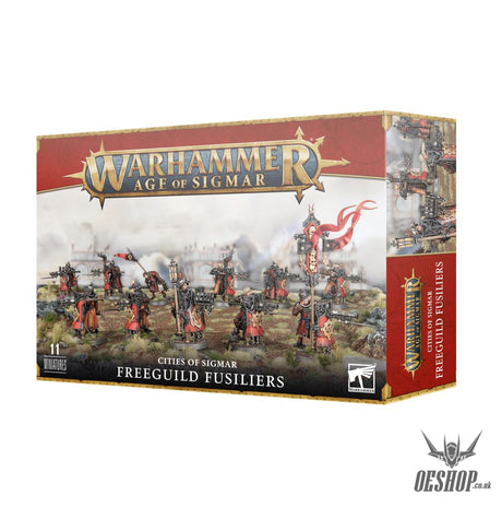 Warhammer Age Of Sigmar Cities of Sigmar: Freeguild Fusiliers 86-19 Tabletop Wargame
