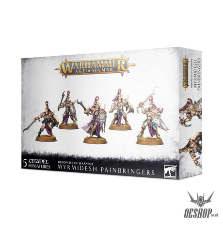 Warhammer Age Of Sigmar Hedonites of Slaanesh: Myrmidesh Painbringers 83-90 Tabletop Wargame