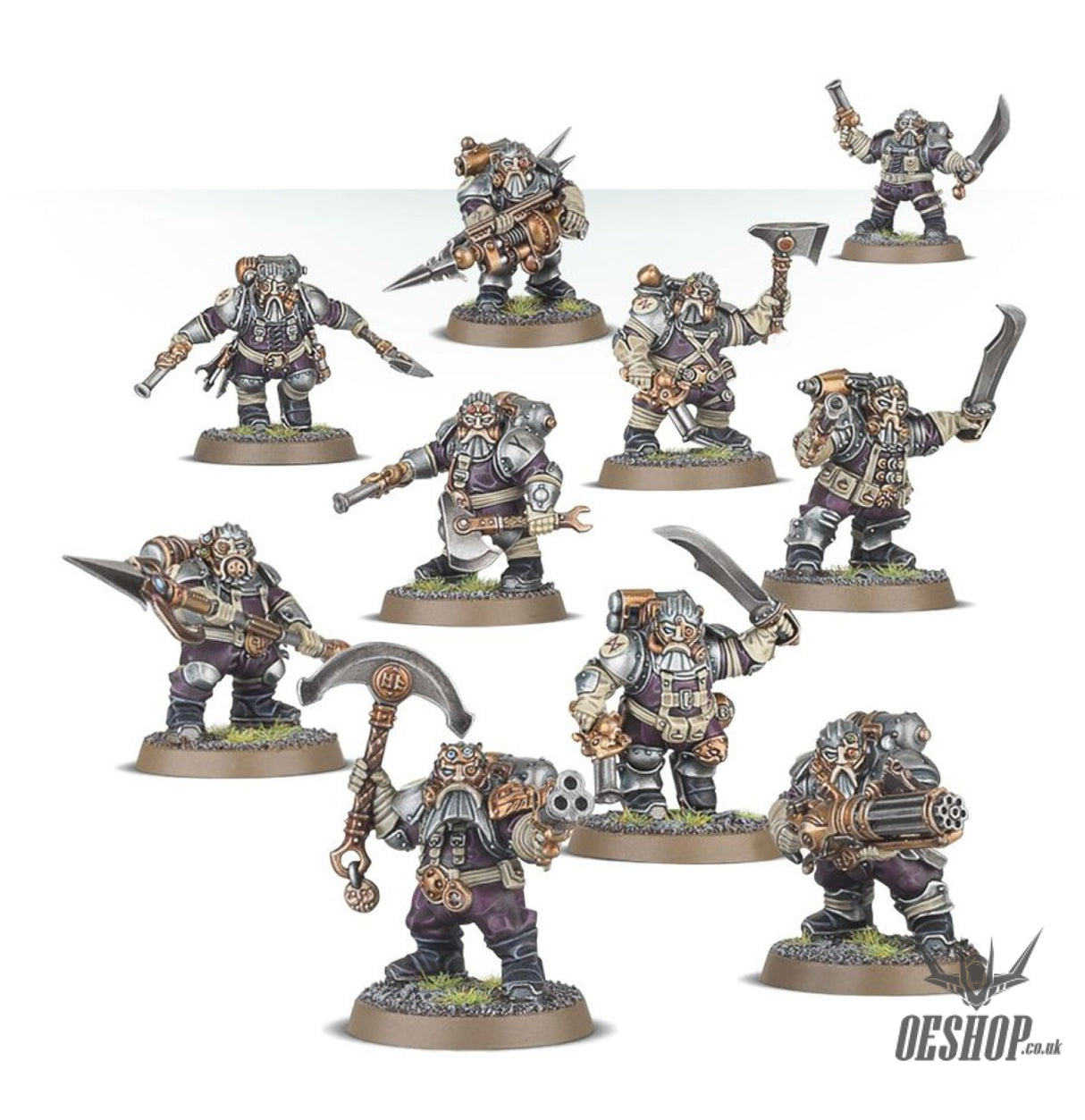Warhammer Age Of Sigmar Kharadron Overlords: Arkanaut Company 84-35 Tabletop Wargame