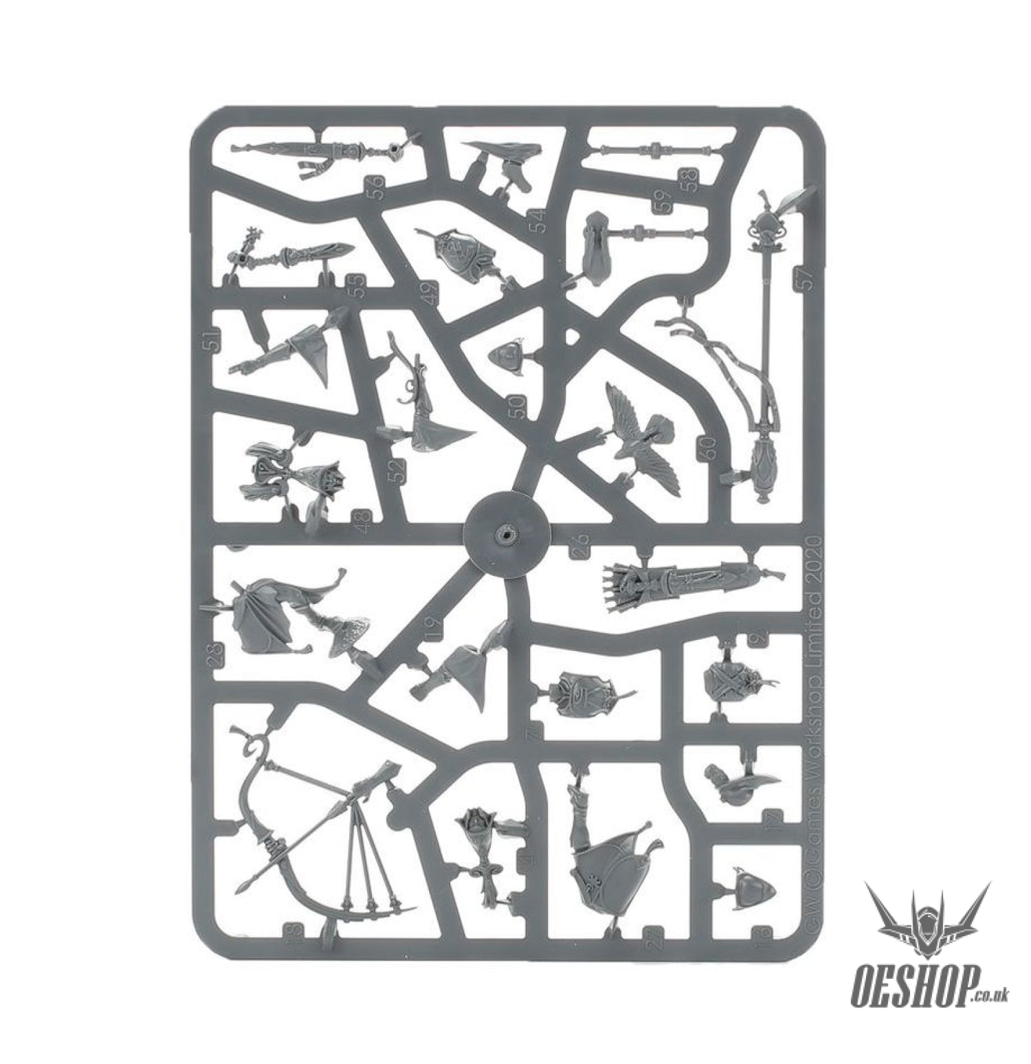 Warhammer Age Of Sigmar Lumineth Realm Lords: Vanari Auralan Sentinels 87-58 Tabletop Wargame