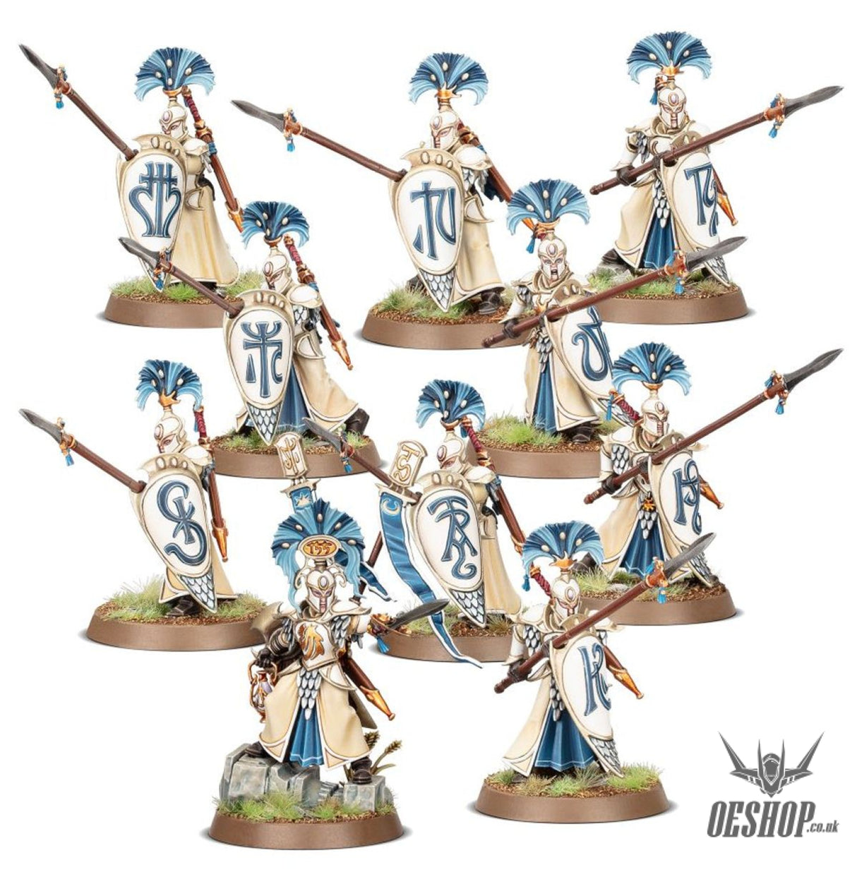 Warhammer Age Of Sigmar Lumineth Realm Lords: Vanari Auralan Wardens 87-59 Tabletop Wargame
