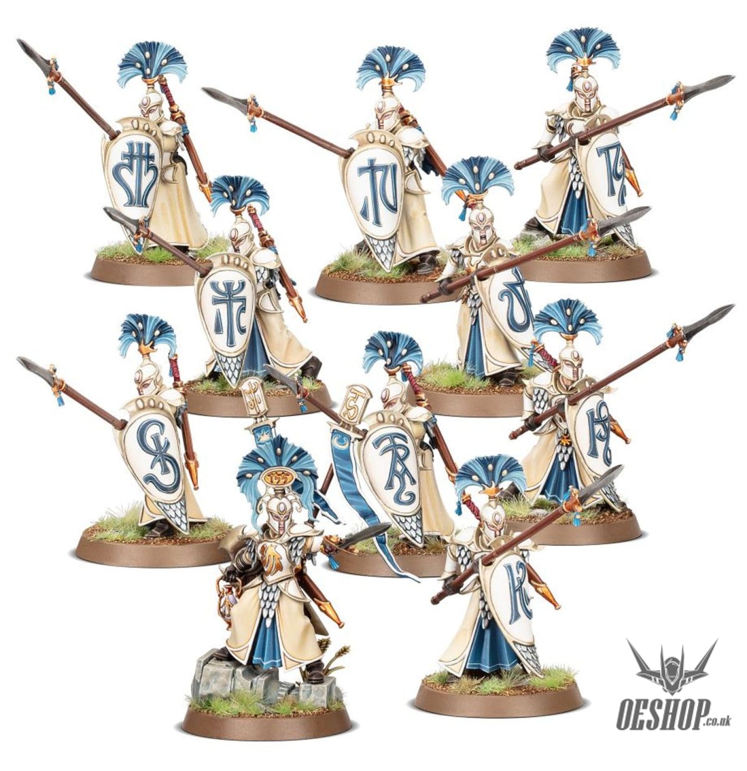 Warhammer Age Of Sigmar Lumineth Realm Lords: Vanari Auralan Wardens 87-59 Tabletop Wargame