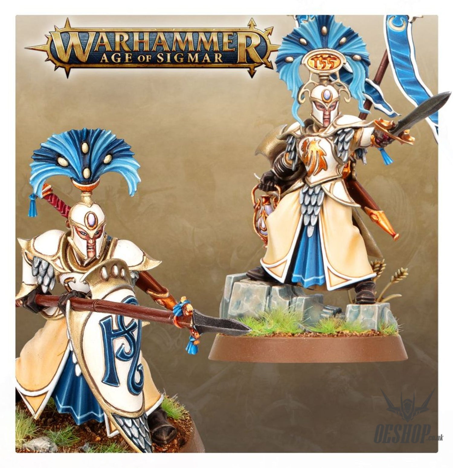 Warhammer Age Of Sigmar Lumineth Realm Lords: Vanari Auralan Wardens 87-59 Tabletop Wargame