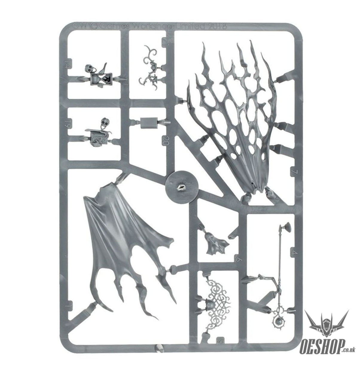 Warhammer Age Of Sigmar Nighthaunt: Lady Olynder Mortarch of Grief 91-25 Tabletop Wargame