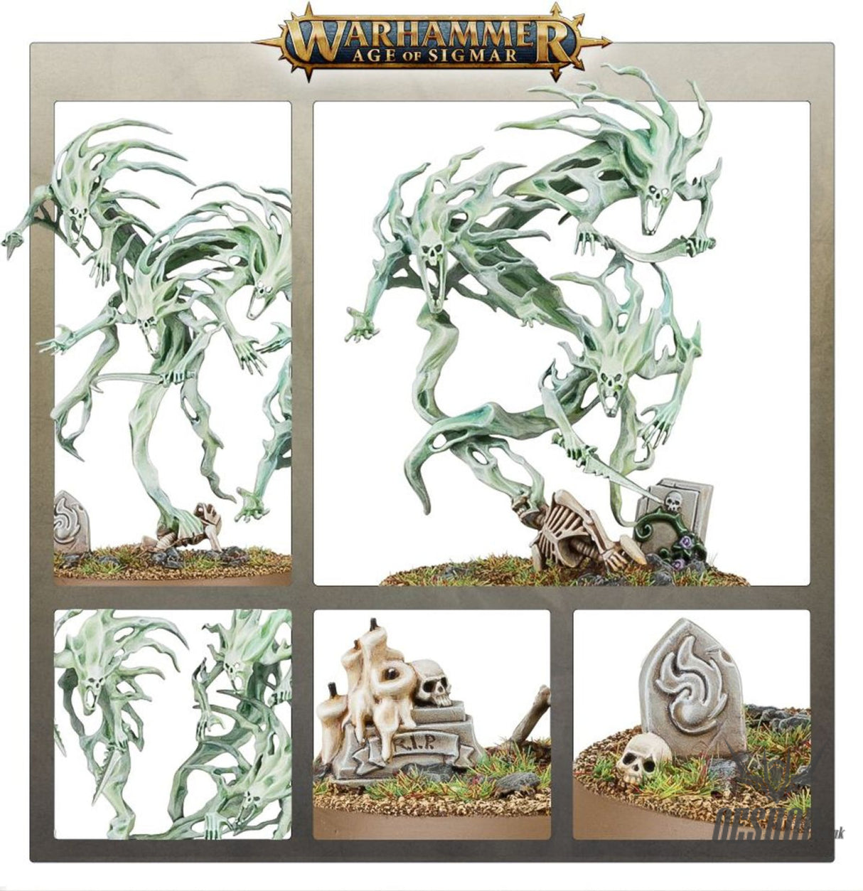 Warhammer Age Of Sigmar Nighthaunt: Spirit Hosts 93-08 Tabletop Wargame